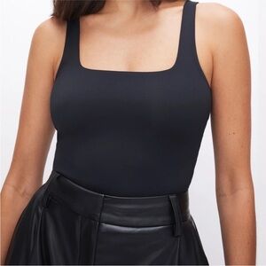 NWT GOOD AMERICAN SCULPTING MODERN TANK BODYSUIT Sz large